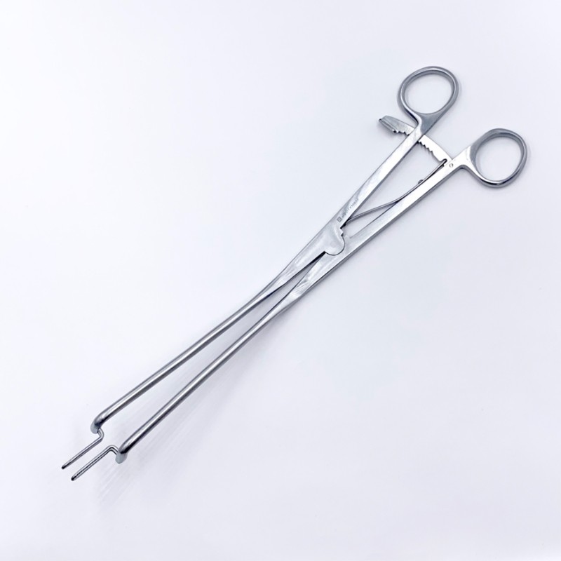 子宫颈扩张钳宫颈扩张器刮勺匙fxm030 27cm弯扩张钳宫颈刮妇科 27cm