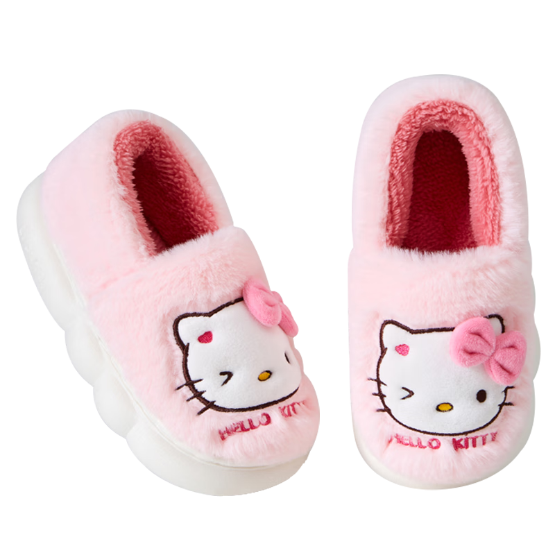 HELLOKITTY儿童拖鞋-温暖舒适时尚防滑|价格走势