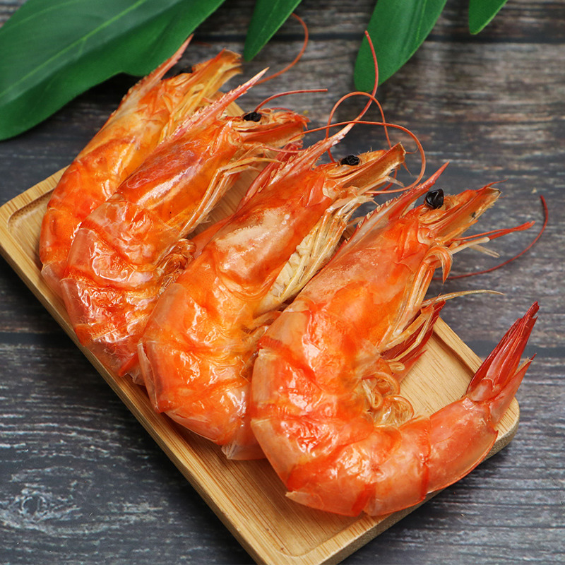 虾干即食大号特大500干虾烤虾碳烤对虾干海鲜干货海产品补钙零食