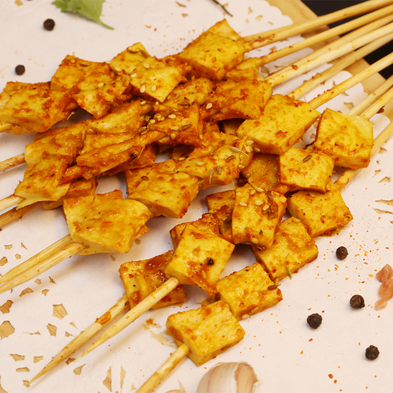 牛心管串30串袋烧烤黄喉串商用半成品烤串户外烧烤聚会心管大串 牛心