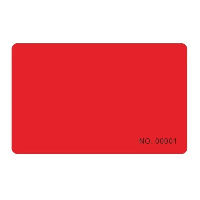 红色卡 20张【磨砂加厚】