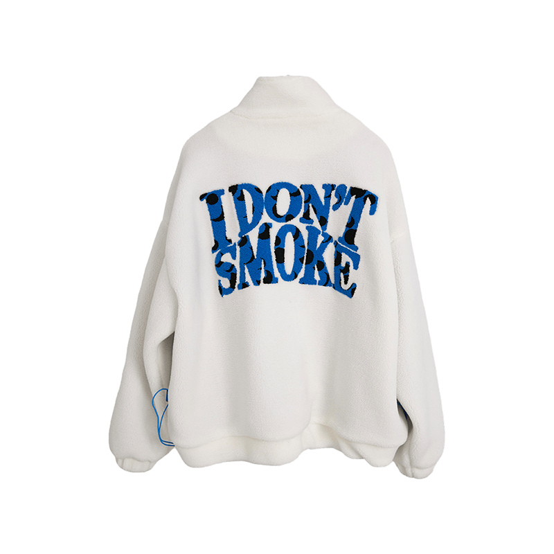 DonsmokeBluehumming X Donsmoke合作联名款冬季羊羔豹纹外套超重磅保暖 白色 XL怎么样,好用不?