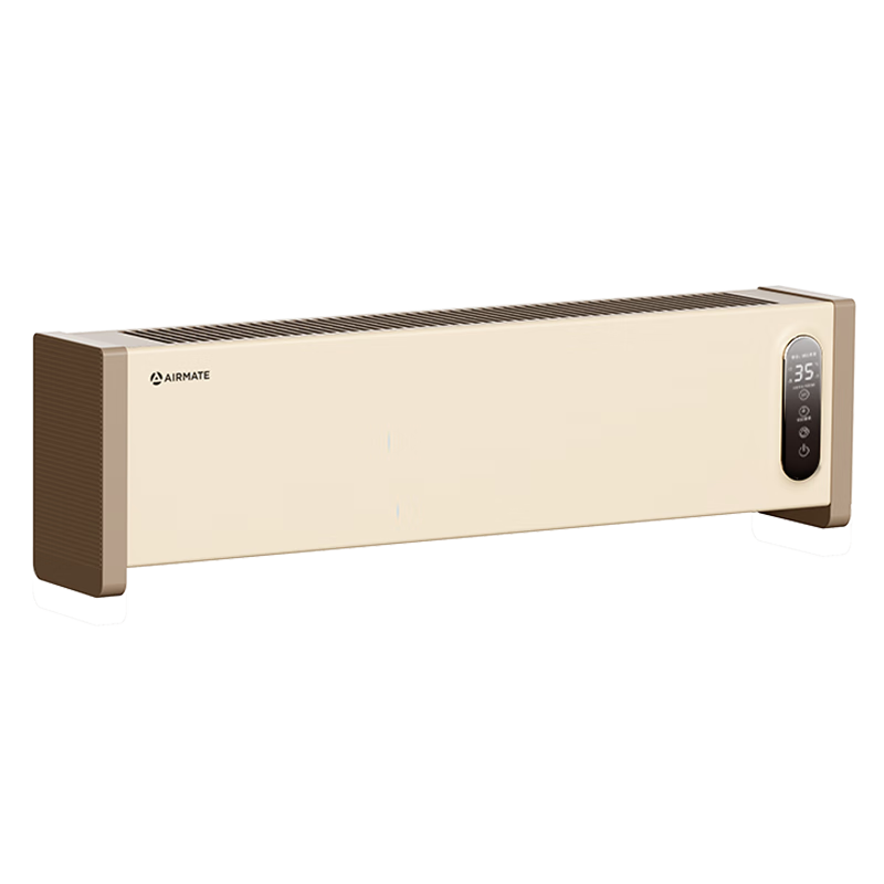 艾美特（AIRMATE）智能语音踢脚线取暖器家用石墨烯大面积速热电暖气手机控制智能温控移动地暖大功率快速热 升级款【语音+手机控制/石墨烯】2200W速热