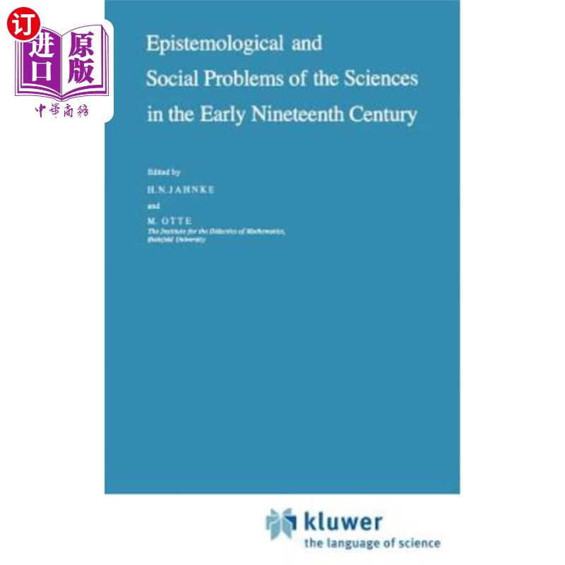 海外直订epistemological and social problems of the sciences in