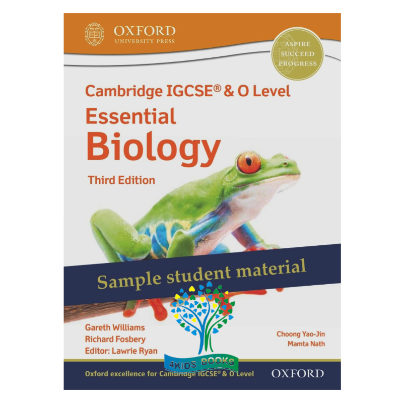 牛津新版剑桥CIE课程高中生物IG&Olevel Biology第三版