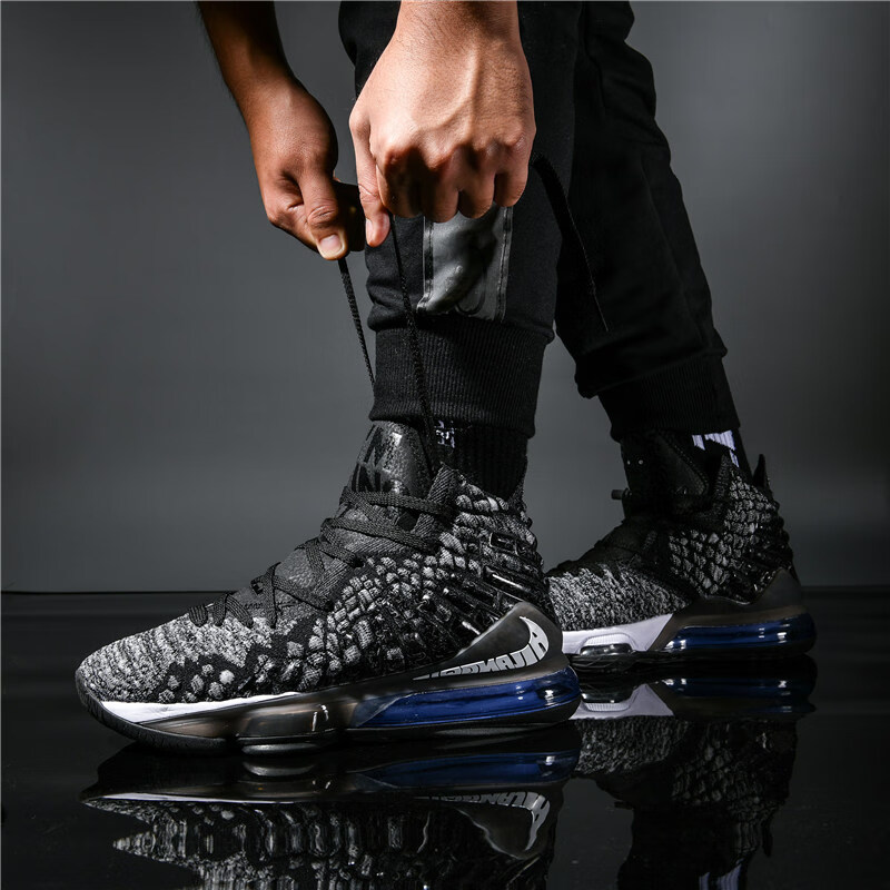 詹姆斯17代篮球鞋男5科比7欧文6曼巴哈士奇全明星18白8紫金12 詹姆斯