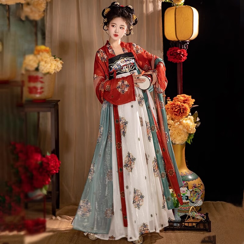橦舟渡汉服女装全套成人杨贵妃大唐公主盛世服装同款唐朝西安唐装中国