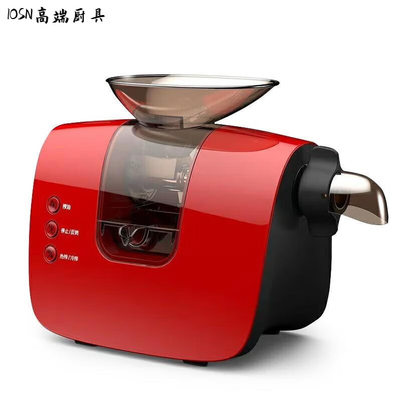 iosn德国榨油机家用小型全自动升级18级榨杆榨冷热可商用核桃花生芝