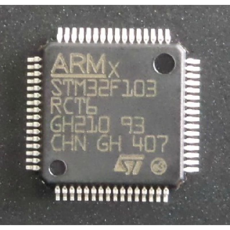 本睿stm32f103rct6 lqfp-64封装 st 32位arm芯片m3内核【】
