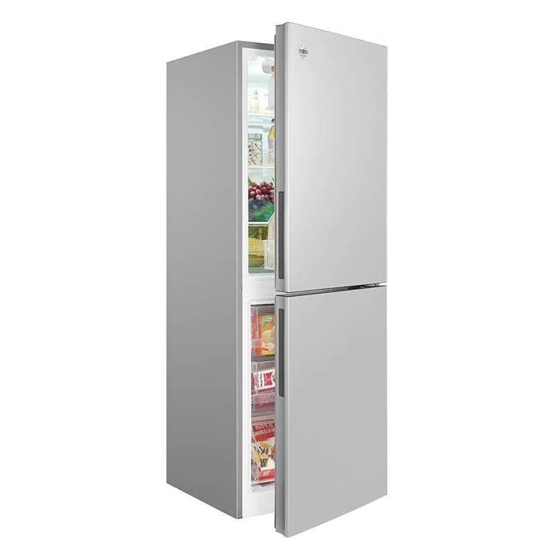 晶弘(KINGHOME)格力两门冰箱 198L 风冷无霜 离子长效净味 BCD-198WEC/现代银