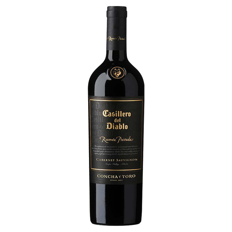 红魔鬼（Casillero del Diablo）珍酿级赤霞珠干红葡萄酒750ml单瓶装 智利进口聚会红酒