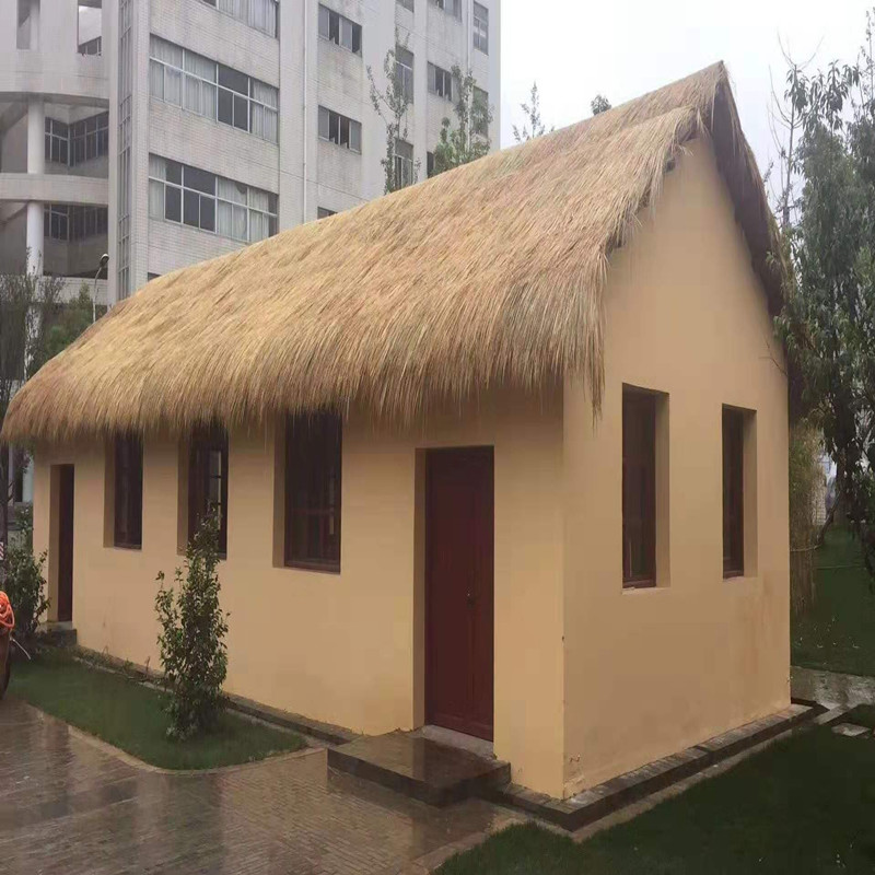 享动野生茅草屋顶天然茅草瓦毛草 木屋草棚凉亭农家乐棚顶装饰真草1米