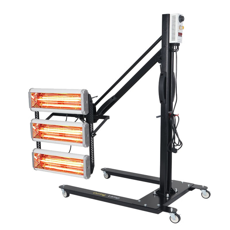 烤漆灯烤漆房烤灯 移动式短波红外线喷漆烤灯 汽车美容高温烘干灯