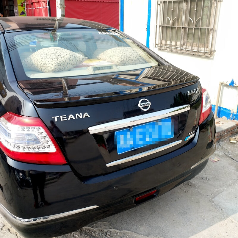 贺洛2008-2012款日产天籁尾翼09-11老款天籁公爵改装专用免打孔定风翼