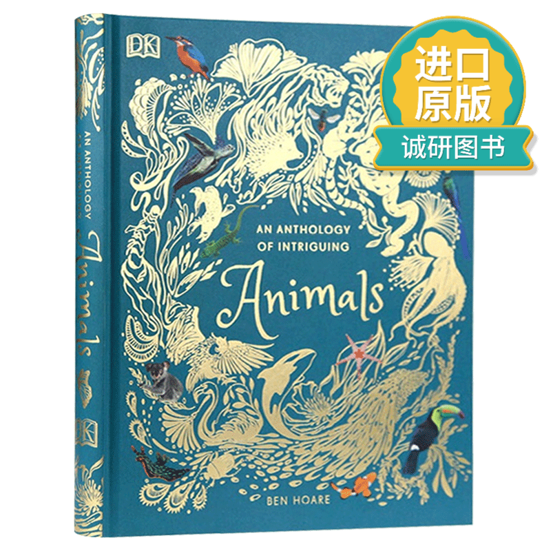 正版 英文原版 有趣动物集 科普绘本 An Anthology of Intriguing Animals DK迷人的动物 儿童百科 摄影集 进口原版英语书籍 精装 英文版