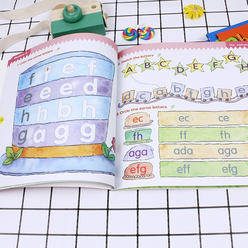 棒棒幼儿英语自然拼读Phonics kids(12册)儿童英语启蒙读物内含小考拉点读笔