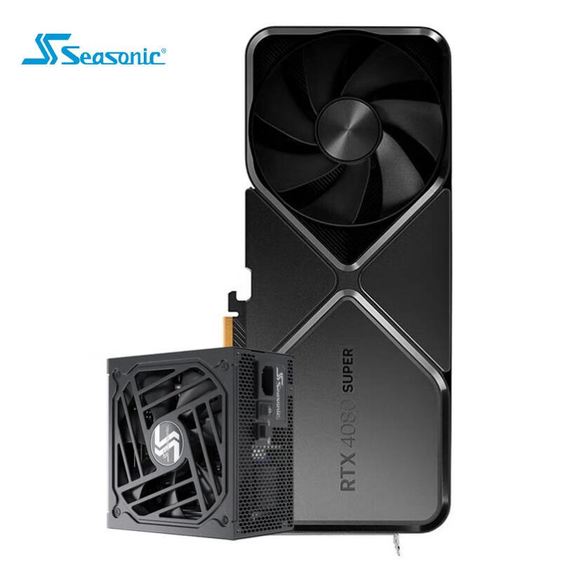 SEASONIC NVIDIA英伟达 4080 SUPER +海韵FOCUS GX850 ATX3