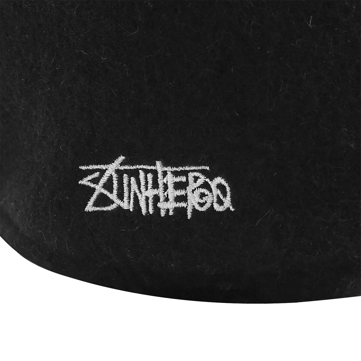 sunhero美潮毛尼贝雷帽反戴前进帽复古雅痞风显脸小画家帽秋款 品牌涂鸦贝雷帽 M （55-57cm）[女款或小头男]