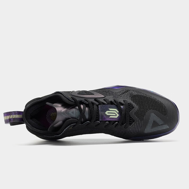 匹克维金斯AW1态极篮球鞋男鞋官网旗舰新款低帮一体式网面实战球鞋 黑色(男款) 41