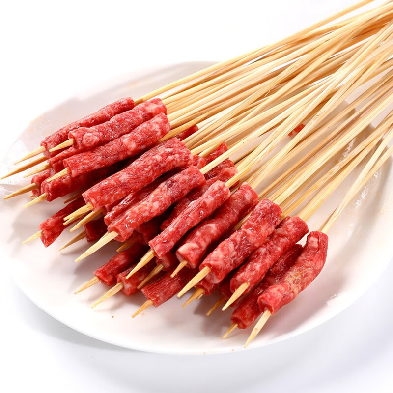 i广式腊肠小串一口肠手把小串小香肠火锅串食材烧烤肉串 广式腊肠串