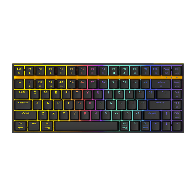艾石头zn84 zn87 zn104机械键盘rgb三模无线蓝牙2.