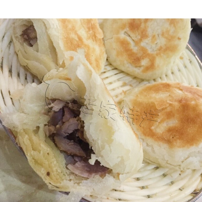 虎钢馋内蒙赤峰特产对夹赤峰对夹城南对夹熏肉对夹十个真空包装