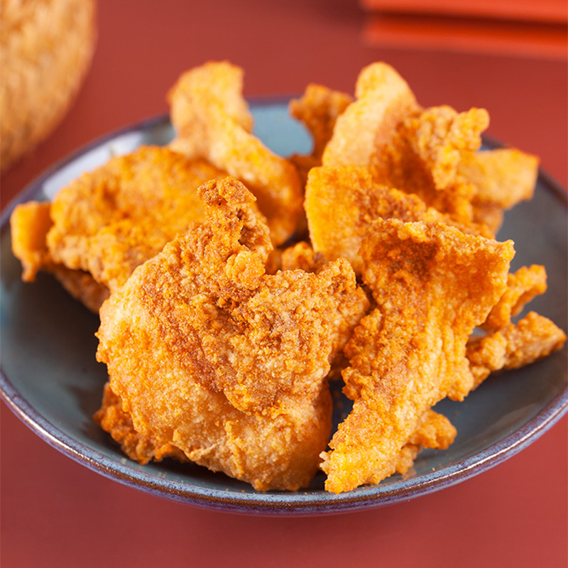 研磨时光猪油渣 酥脆猪油渣 100g*2袋酥脆猪油渣脆皮五花肉瘦香酥猪肉