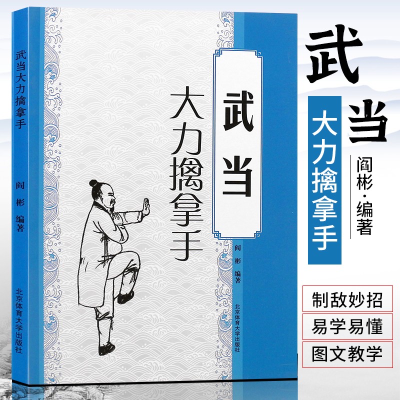武当大力擒拿手 武当派功法基础教学 阎彬 武术运动书籍 武当派擒拿术