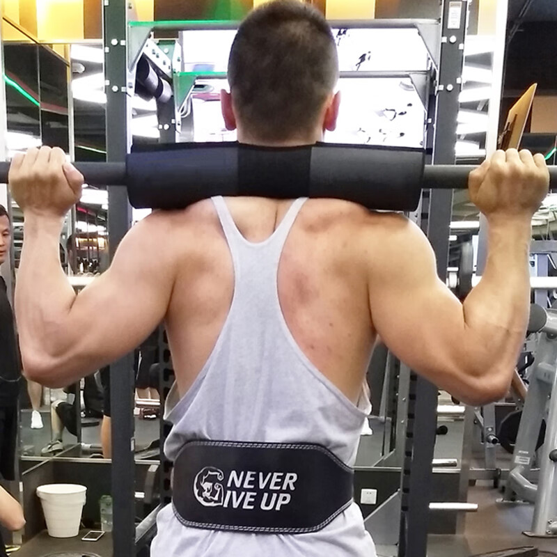 苏健深蹲杠铃颈垫肩垫健身手套男力量举女硬拉器材腰带wj 粗细杆子
