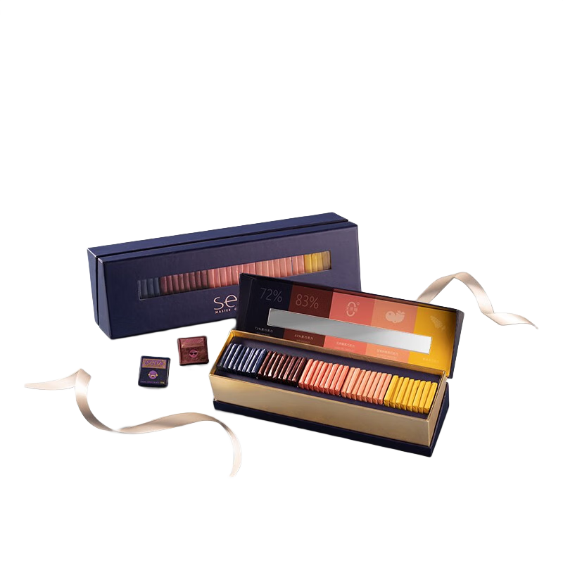 ��֮��SENZ MASTER CHOCOLATIER�� ��֮�Ųʺ��ɿ������װ���ɿ�֬�������������ʦ������ʳƷ 5��ζ40Ƭװ���װ200g �߶���о����������д�ؿ�