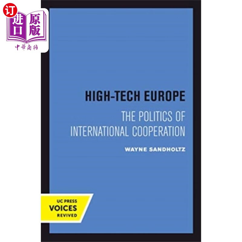 海外直订high-tech europe 高科技的欧洲