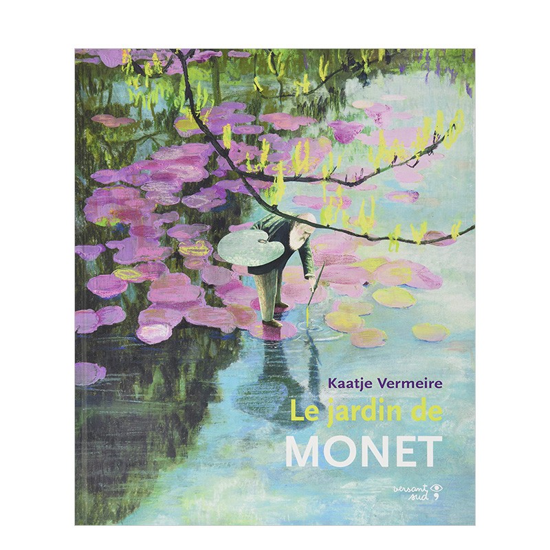 【预售】莫奈的花园 法文原版艺术绘本 le jardin de monet 印象派 3