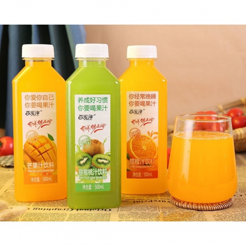 果汁饮料网红整箱橙汁饮品芒果汁猕猴桃瓶装果汁批发5/15瓶装【8月10