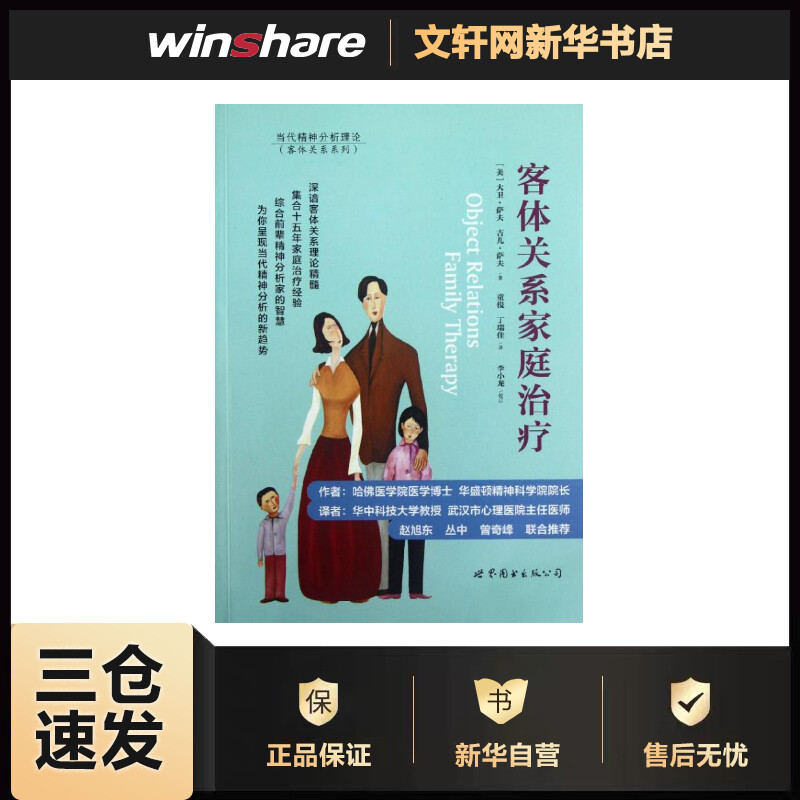 客体关系家庭治疗 (美)大卫.萨夫 等 童俊 等 译 书籍