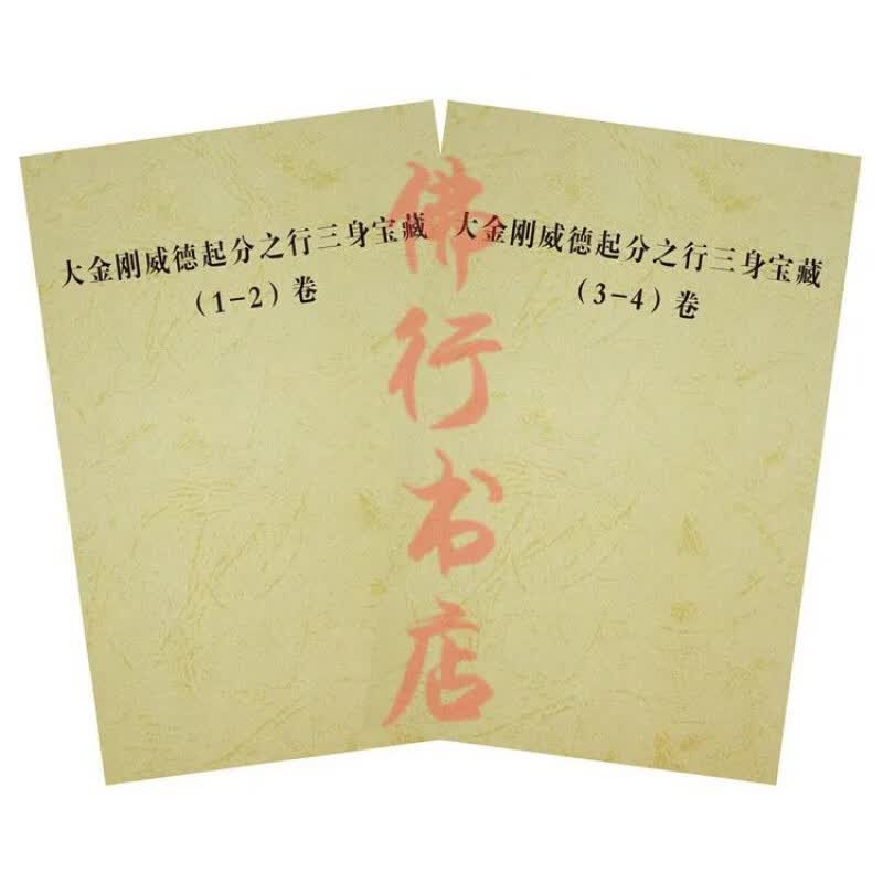 欧芬莱（OFENLAI）大金刚威德起分之行三身宝藏 (1-2、3-4卷)笔记本欧芬莱