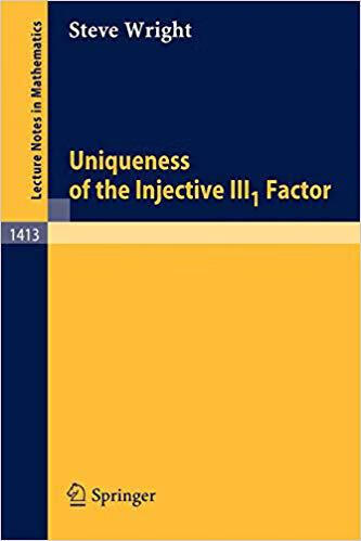 预订 uniqueness of the injective iii1 factor