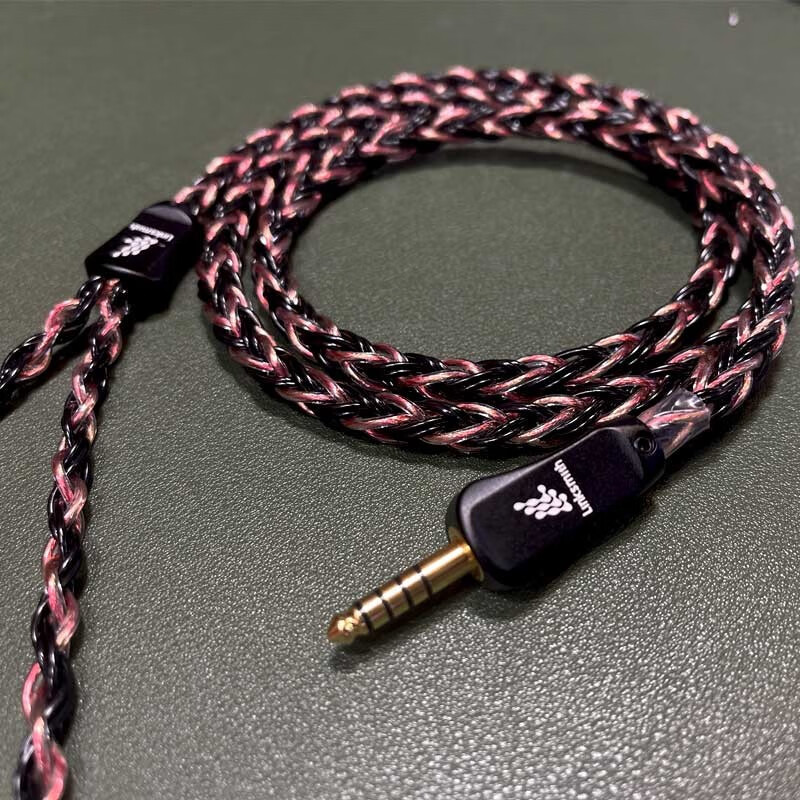 线艺匠恶魔之吻耳机平衡线MMCX IE900接口0.78两针接口HD800S天琴座淬火工艺99.99纯银+紫铜耳机升级线材 铁三角1EX1/E70/LS400 6.35mm接口