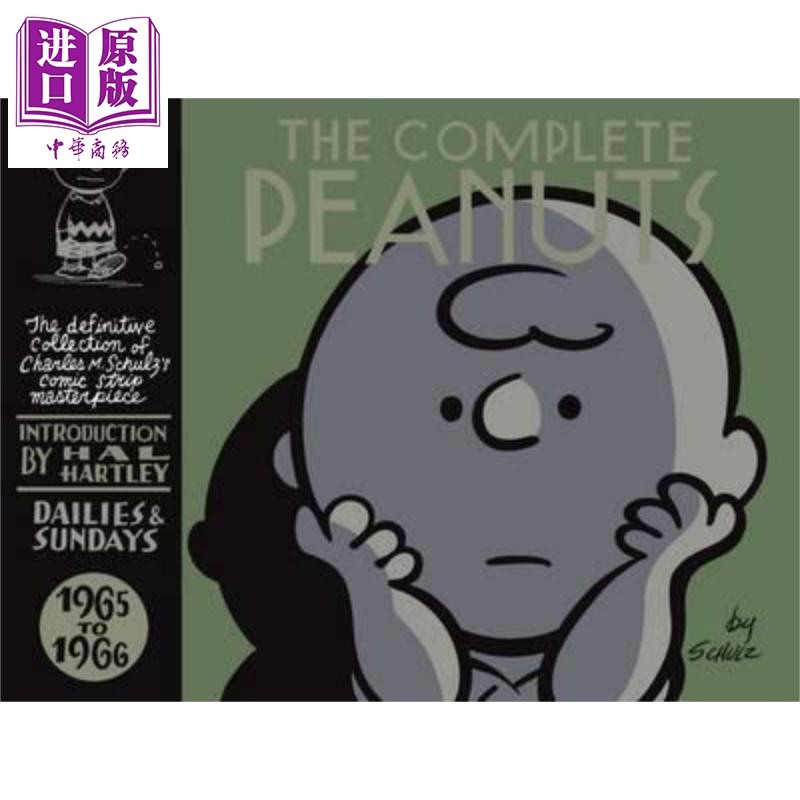 史努比漫画 花生漫画50周年全集 卷八 英文原版 charles m. schulz