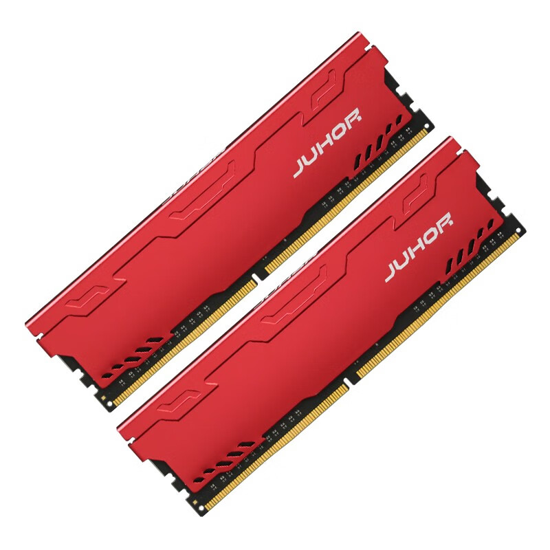 JUHOR套装 DDR4 2666 32G（16Gx2）台式内存 马甲 套条