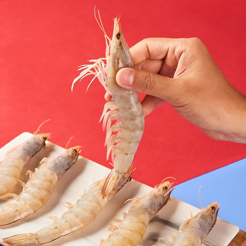 良满鲜 厄瓜多尔白虾500g/盒 25-30只 单冻 盐冻大虾 生鲜 海鲜烧烤怎么看?