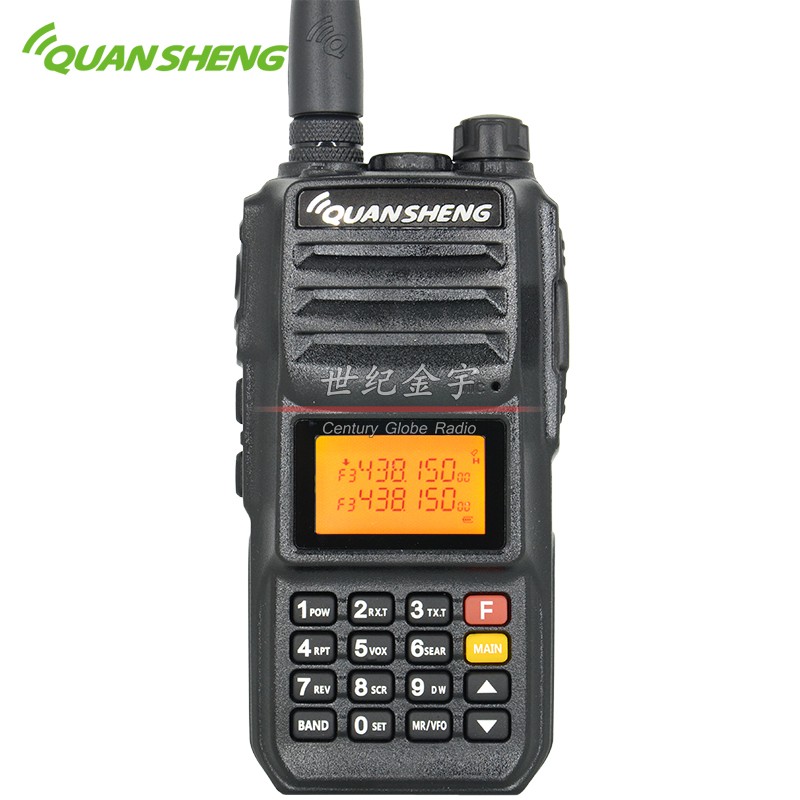 quansheng泉盛tg-uv2plus户外工地大功率手持对讲机手台uv双段10w强