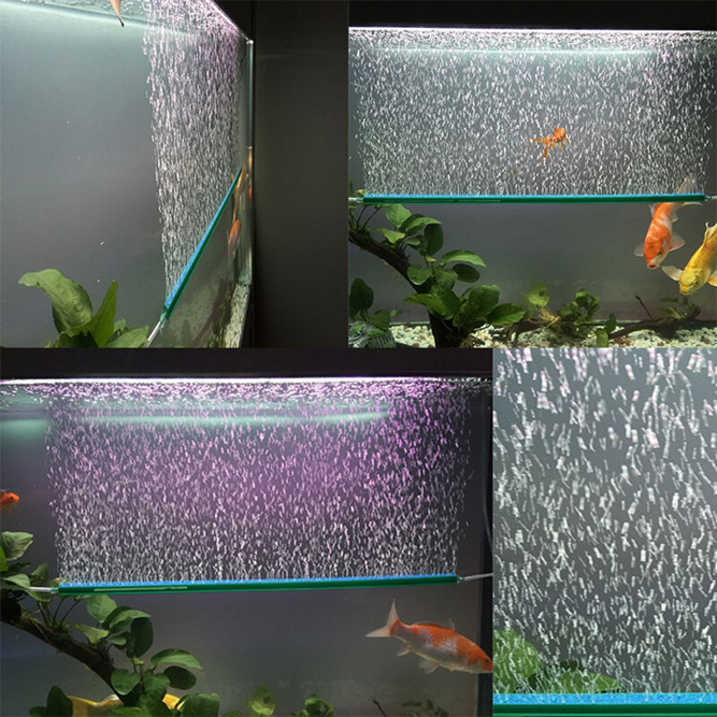 鱼缸气泡条氧气泵气帘水族箱气泡盘气泡石增氧泵沙头瀑布散气砂条