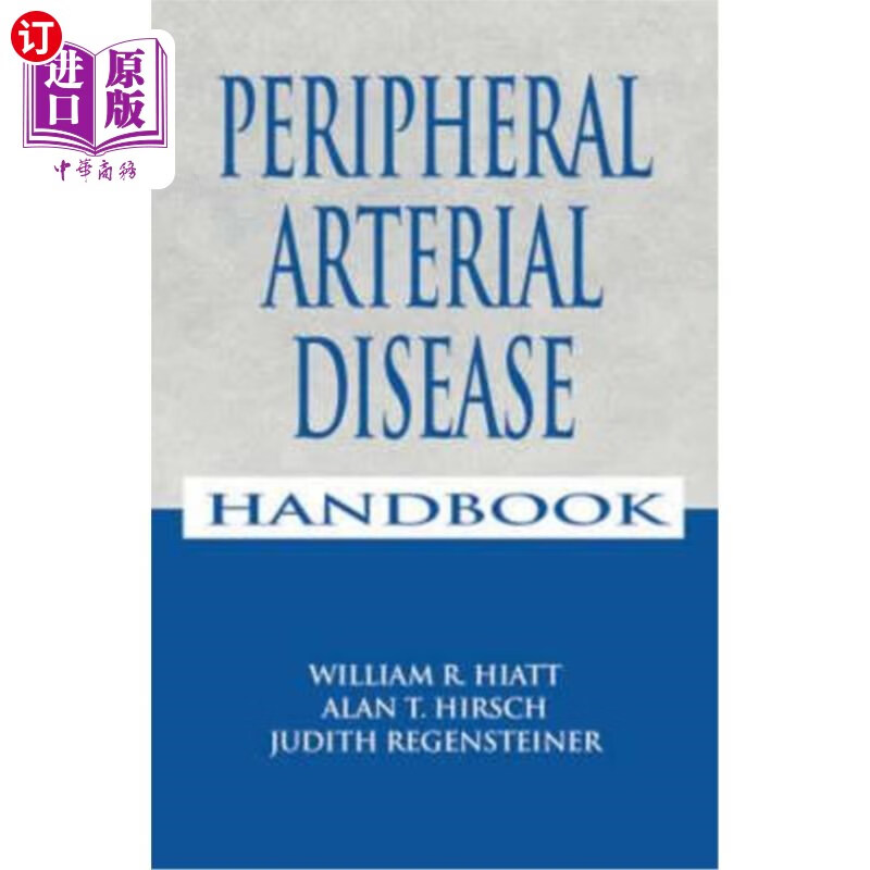 海外直订医药图书peripheral arterial disease handbook 周围动脉