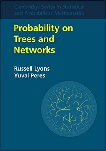 预订probability on trees and networks