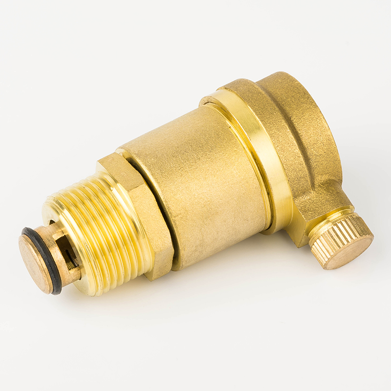 定制适用排气阀自动排气阀全铜空调管道暖气放气阀4分6分1寸dn15dn20