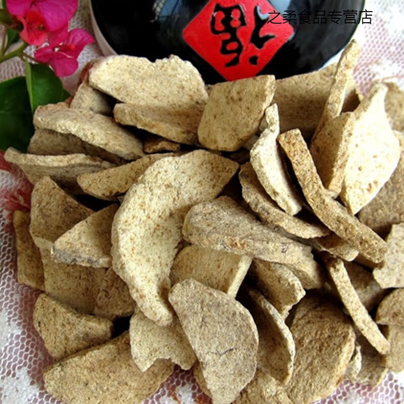 湖北天门特产霉豆渣粑子 脱水豆渣农家干货干豆腐渣片