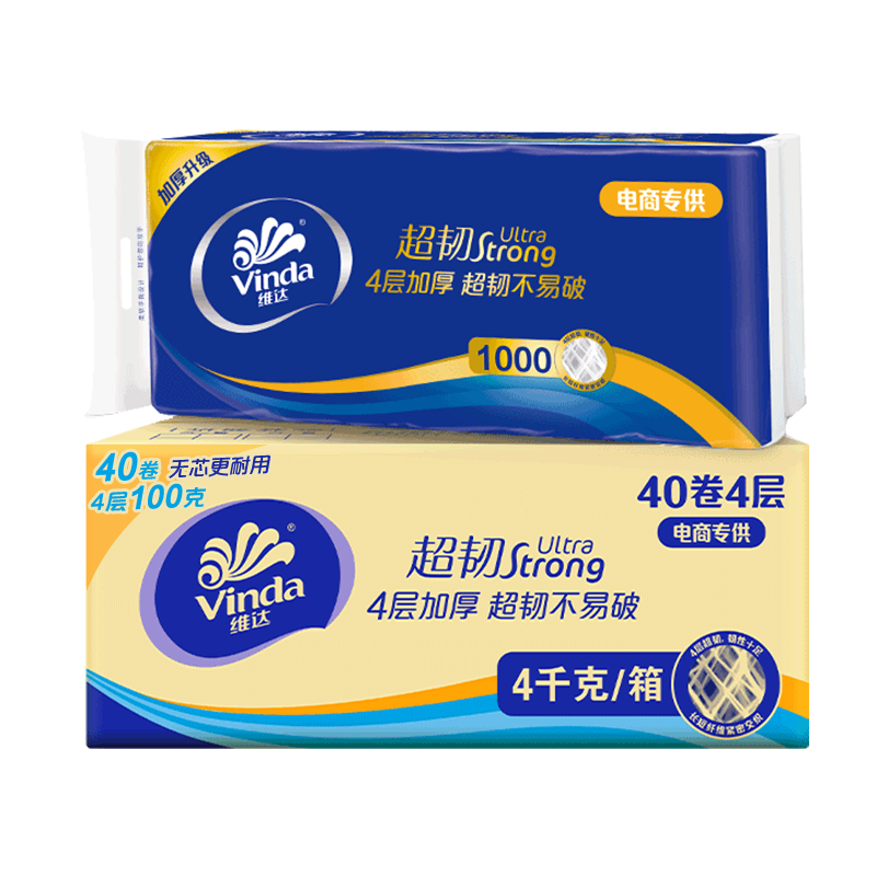 Vinda/ά�� ����100g ��о��ֽ 4�� 40�� 53.86Ԫ