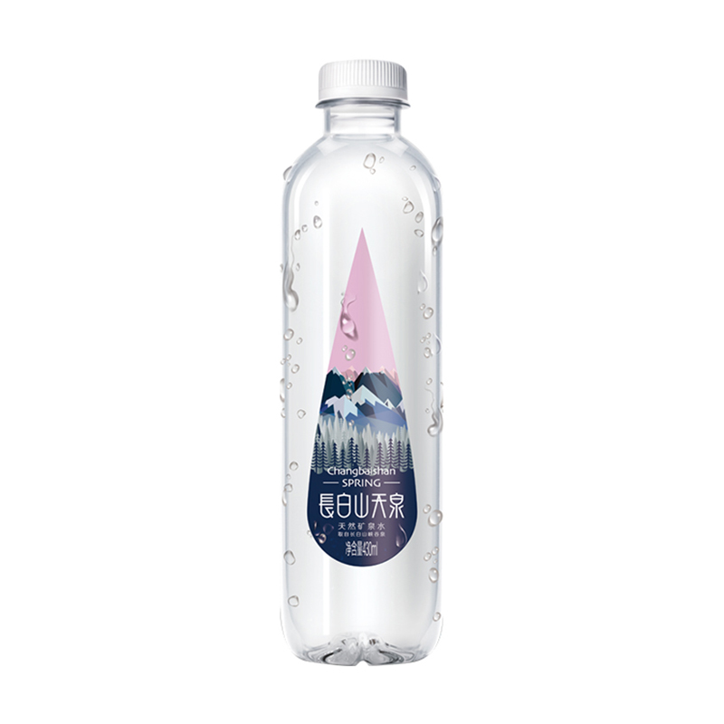 长白山天泉 偏硅酸型矿泉水 天然弱碱性矿泉水 430ml*15瓶 整箱装