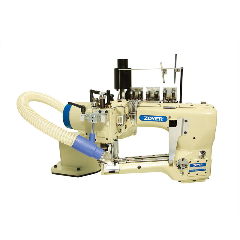zoyer620佐屹合缝用高速四针六线曲臂拼缝机拼接缝纫机厂家出品 zy