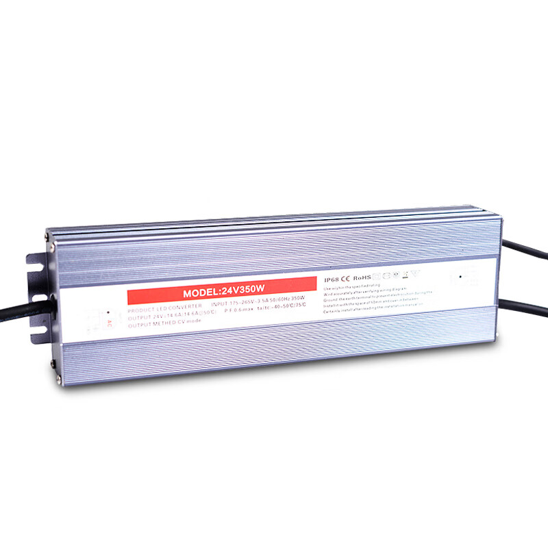 哩嗹啰嗹220v转24v降压器户外水60wdc直流变压100w300w开关电源 防水